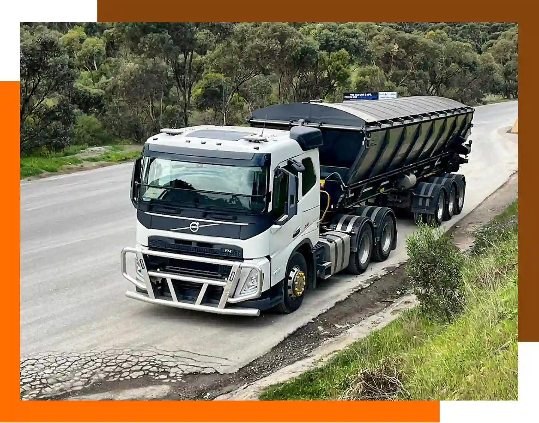 side tipper truck 03