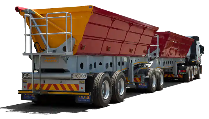 worldover logistics side tipper trucks